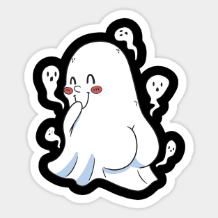 What Happens When Ghosts Fart Sticker